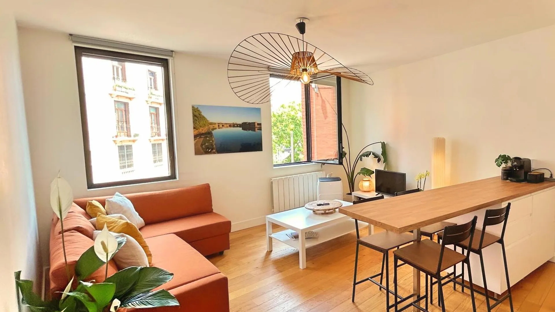 La Chocolatine - Climatiseur - 2 Chambres - Wifi - Proche Gare Toulouse